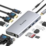 WAVLINK 12-in-1 USB C Hub Docking S