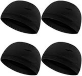 4 Pieces Men Skull Caps Soft Cotton