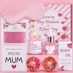 Baby Shower Gifts, Mum To Be Gifts, New Mum Pamper Kit, Relaxation New Mum Care Package Pregnant Gifts For Mum Expecting, Mum To Be Hamper New Mum Presents For Her, 100% Natural Organic Vegan