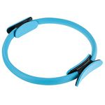 Stanz (TM) Pilates Ring Pilate Ring Fitness Circle for Strength Flexibility Posture Sculpting 13 Inch (Blue)