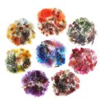 NOGAMOGA Small Botanical Stickers, 320 PCS Flower Decals Scrapbooking Supplies, Great for Journaling, Card Making, Resin Art