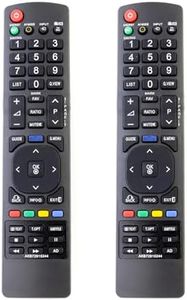 2Pcs AKB72915244 Remplacer la Télécommande adaptée à LG LED LCD Plasma TV 19LV2500 26GM250 37LH7020 42LH5700 32LK330 32LD465 37LK430 42LM620S 42LM660S 50PM9700 22LV250U 32LV2500 42LF5700 32LK430