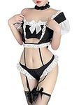 THSCWY Women’s Sexy Maid Outfit Rol