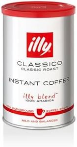 illy Instant Coffee- 100% Arabica Coffee – Classico Medium Roast - Notes Of Caramel, Orange Blossom & Jasmine - Easy Preparation - Convenient Coffee Instant Format - Roasted In Italy – 3.3 Ounce