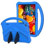 YRH for Lenovo M10 3rd Gen 10.1 inch Case 2022, Kids Boy Girls EVA Shockproof Cover Case for Lenovo Tab M10 (TB328FU/TB328XU), with Stand Handle, Blue