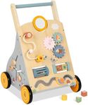 Wooden Baby Walker and Push Toy - A