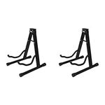 KEPLIN Guitar Stand A Frame Foldable Universal Fits All Guitars Acoustic Electric Bass Stand A (Guitar Stand) (Pack of 2)