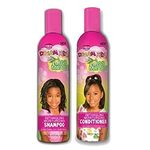 African Pride Dream Kids Olive Miracle Detangling Shampoo and Conditioner Combo Set by African Pride