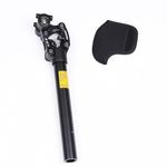 SR Suntour SP12 NCX 30.9X350mm Suspension Seat Post with Protective Cover Black