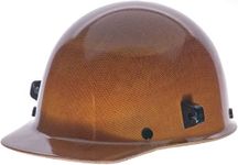 MSA 482002 Skullgard Protective Hard Hat Front Brim, Fas-Trac III Suspension, Standard Size, Natural Tan