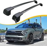 EZREXPM Lockable Cross Bars Roof Rack Fit for 2023 2024 2025 Kia Sportage X-Line AWD & X-Pro & X-Pro Prestige Luggage Rack Crossbar Cargo Carrier Rooftop Accessories (with Side Raised Rails)