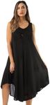 Riviera Sun 21808-BLK-XL Dress Dresses For Women