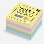 Interdruk Coloured Memo Cube 85 x 85 x 70 mm Loose Sheets