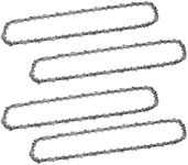 Vkinman 4 Pcs 14 Inch Chainsaw Chain 3/8" LP Pitch 52 Drive Links 050'' Gauge Replacement for Poulan Ryobi Craftsman Echo
