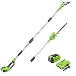 Greenworks 40V 8" Pole Saw + Pole H