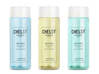 Chelsy Nail Polish Remover- (Acetone Free) 3x Bottle (Strawberry + Blueberry + Lemon) 100 ML Each