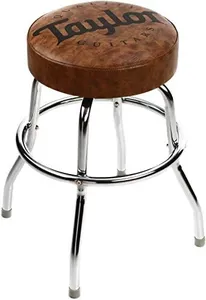 Taylor 24 Inches Logo Barstool - Brown