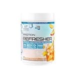 Believe Supplements Protein Refresher (25 servings) - Revolutionary Juice-Type Whey Protein Powder Alternative for Fitness, Bodybuilding, Gym, or for bigger protein intake - Enjoy with Ice or Chilled Water for Superior Taste (25 servings, Peach Mango)