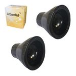 Albedel 2 PCs Tee Golf Ball Retriever Sucker Grabber Suction Cup Pick Up Back Saver Put On Putter Grip