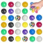 20 Pack Mini Stress Balls, Colorful