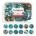 twinster Mirror for Craft Work Silver and Golden Mirror (12 Different Shapes in Total 2000 pcs) Kit Mirrors DIY Best Mirror Kit for Art and Craft?