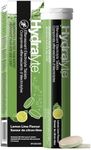 HydraLyte Effervescent Electrolyte Tablets - Lemon Lime Flavoured, Pre-Workout and Post-Workout Hydration Solution to Enhance Performance and Maximize Recovery - Safe Hydration for All Ages (20 Count)