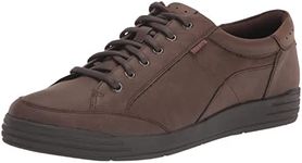 Nunn Bush Men's KORE City Walk Oxford Athletic Style Sneaker Lace Up Shoe, Dark Brown, 13 Medium