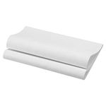 Duni Soft Tissue Paper napkin 40x40 Pack-60 (Pack of 3_White)