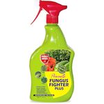 Fungus Fighter Plus 1L – Ready-to-Use Systemic Fungicide | Controls Blackspot, Mildew, Rust & Leaf Spot | Protects for Up to 3 Weeks | Indoor & Outdoor Use