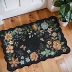 Lahome Floral Entryway Rug, 2X3 Was