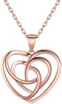 ChicSilver Rose Gold Celtic Knot Ne