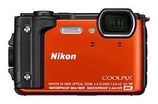 Nikon VQA071E1 Coolpix W300 Compact Digital Camera - Orange , 4inches