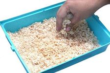 The Pets Company Dust Less Bedding Wood Shavings for Hamster, Bird, Chinchillas, Guinea Pig, Mice, Rabbit, Reptiles & Small Animals, 1 Kg