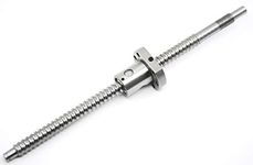 Befenybay Ball Screw SFU1204（Diameter 12mm Pitch 4mm）Length 300mm with Metal Nut for CNC Machine Parts