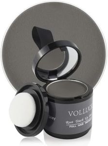Hairline Powder for Women Men, VOLLUCK Root Touch Up Hair Powder Root Cover Up Hair Color Powder 0.35 Ounce, Hair Shadow Powder Cover Your Root Concealer, Bald Spots, Eyebrows, Gray