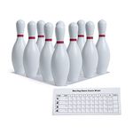 Champion Sports Bowling Set with Plastic Pins - Ball Sold Separately