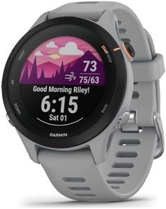 Garmin Forerunner® 255S, Smaller GPS Running Smartwatch, Advanced Insights, Long-Lasting Battery, Powder Gray