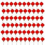Coopay 60 Pieces Red Chinese Lanter