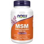 NOW Foods MSM 1000 mg, 120 Capsules