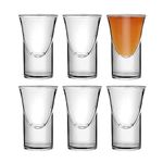 D&Z 6-Pack Heavy Base Shot Glass Set, 1 oz Shooter Glass for Vodka, Tequila, Spirits, Liquors Shots