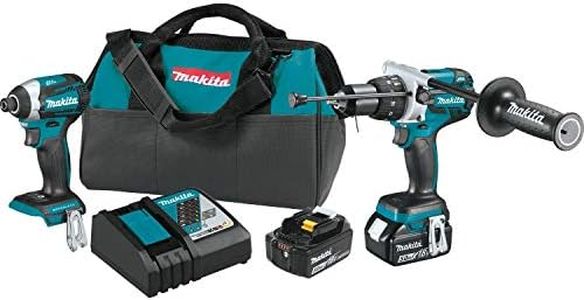 Makita XT268T 18V LXT Lithium-Ion Brushless Cordless 2-Pc. Combo Kit (5.0Ah)