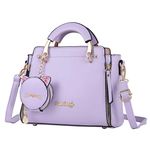 Pu Leather Shoulder Bags Satchel Clutch Womens Handbag Tote Purse Messenger