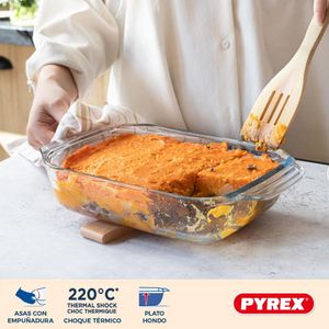 Pyrex 3-Piece Glass Oven Plate Set – Durable Bakeware