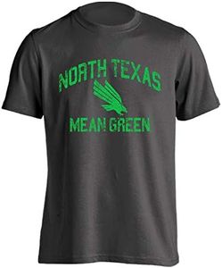 North Texas Mean Green Retro Distressed Short Sleeve T-Shirt