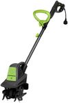 Earthwise TC70025 7.5-Inch 2.5-Amp Corded Electric Tiller/Cultivator, Grey