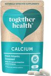 Calcium – Together Health – Seaweed-Based Calcium – 72 Trace Minerals – Vegan Friendly – Made in The UK – 60 Vegecaps