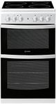 Indesit Freestanding ID5V92KMW 50cm Electric Cooker - White