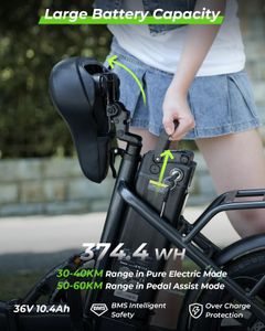 Finbike U4 16-Inch Folding Electric Bike – Compact E-Bike