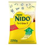 Nestlé Nido Fortified Milk Powder Refill Pack, 2.250 Kg