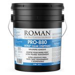 Roman 012405 PRO-880 Ultra Clear Adhesive, 5 gal